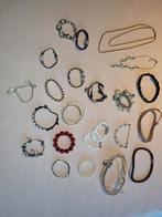 Lot de colliers et bracelets, Bijoux, Sacs & Beauté, Bracelets, Utilisé, Enlèvement ou Envoi