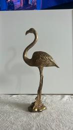 golden flamingo statue, Antiek en Kunst, Ophalen of Verzenden