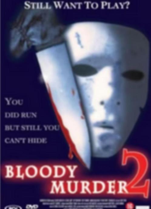 Bloody Murder 2 (2003) Dvd Zeldzaam !, Cd's en Dvd's, Dvd's | Horror, Gebruikt, Slasher, Vanaf 16 jaar, Ophalen of Verzenden