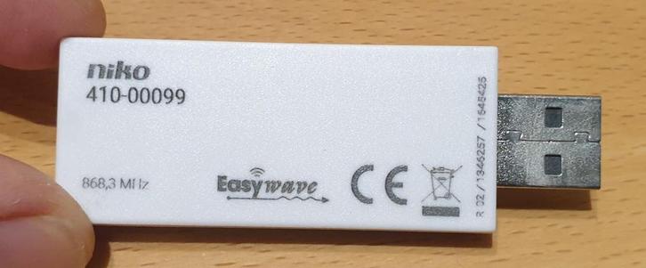 Niko USB RF-Interface voor Niko Home Control (410-00099), Doe-het-zelf en Bouw, Elektriciteit en Kabels, Zo goed als nieuw, Overige typen