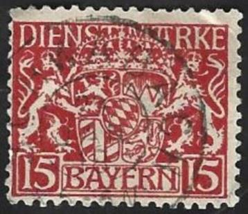 1 Postzegel Beieren 1916 Wapenschild (I) beschikbaar voor biedingen
