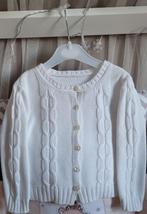 Witte Trui ( vest) maat 92, 100% organic katoen, Ophalen, Zo goed als nieuw, Meisje, Trui of Vest