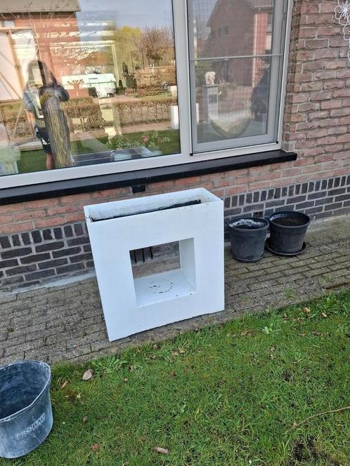 Bloembak!, Tuin en Terras, Bloembakken en Plantenbakken, Zo goed als nieuw, Vierkant, Ophalen
