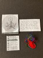 Patroon voor een kaartje + restjes DMC draad, Hobby & Loisirs créatifs, Broderie & Machines à broder, Enlèvement ou Envoi, Comme neuf