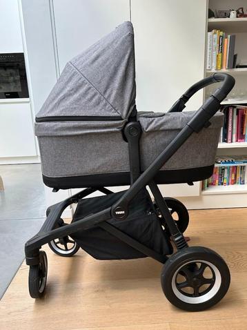 Thule Sleek Duo (Zwart/Melange Grey) met accessoires beschikbaar voor biedingen