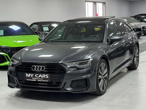 Audi A6 2.0 Tdi 163 Cv S-Line Daytona Black Pano Full Opt, Auto's, Audi, Bedrijf, Te koop, A6, 360° camera, Achteruitrijcamera