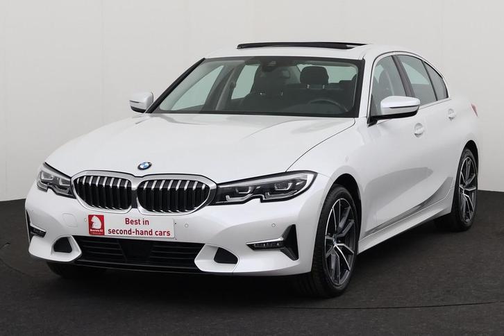 BMW 3 Serie 320 X-DRIVE DA X-DRIVE DA + GPS + LEDER + CARPLA, Auto's, BMW, Bedrijf, Te koop, 3 Reeks, 4x4, Achteruitrijcamera