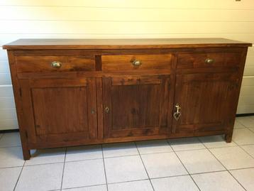 Schitterende XXL-TEAK dressoir, Huis en Inrichting, Kasten | Dressoirs, Ophalen, Zo goed als nieuw