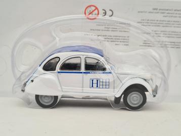 Citroën 2CV Hachette - Eligor 1:43, Enlèvement ou Envoi, Comme neuf, Voiture, Autres marques