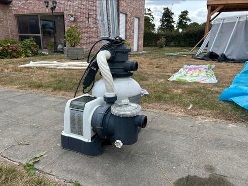 Intex zandfilter met warmtepomp, Tuin en Terras, Zwembad-toebehoren, Zo goed als nieuw, Zwembadpomp, Ophalen