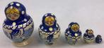 Matroesjka poppen set 5 delig hout USSR baboesjka decoratie, Verzamelen, Poppetjes en Figuurtjes, Verzenden, Zo goed als nieuw