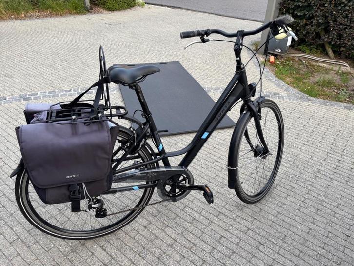 Norta dames/meisjes fiets zwart - 7 versnellingen, Fietsen en Brommers, Fietsen | Dames | Damesfietsen, Zo goed als nieuw, Overige merken