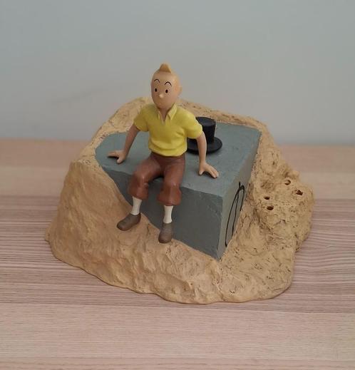 TINTIN HERGE Moulinsart De tombe, Verzamelen, Stripfiguren, Gebruikt, Beeldje of Figuurtje, Kuifje, Ophalen