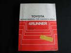 Cahier d'atelier sur le châssis Toyota 4Runner, Enlèvement ou Envoi