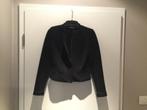 Korte zwarte blazer met rits in maat XS van Mango, Vêtements | Femmes, Vestes & Costumes, Comme neuf, Noir, Taille 34 (XS) ou plus petite