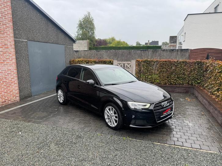 **VERKOCHT/VENDU** SPORTBACK  DSG AUTOMAAT BLACK EDITION, Auto's, Audi, Particulier, Te koop, A3, ABS, Adaptive Cruise Control