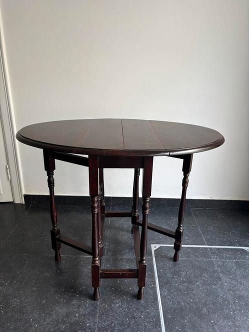 Antieke gateleg bijzettafel (Engels - ca.1920), Antiek en Kunst, Antiek | Meubels | Tafels, Ophalen