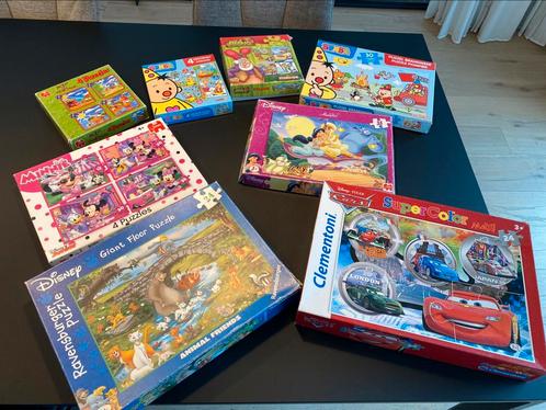 Set van 8 puzzels van 4 tot 36 stuks in goede staat, Kinderen en Baby's, Speelgoed | Kinderpuzzels, Zo goed als nieuw, 2 tot 4 jaar