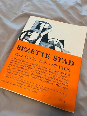 Paul Van Ostaeyen - Bezette stad beschikbaar voor biedingen