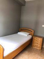 Blank eiken 1 pers slaapkamer + 2 pers slaapkamer, Huis en Inrichting, Slaapkamer | Complete slaapkamers, Ophalen, Gebruikt