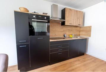 keuken nieuw 280 cm zwart of wit, Huis en Inrichting, Overige materialen, Zwart, Nieuw, Enkelwandige keuken