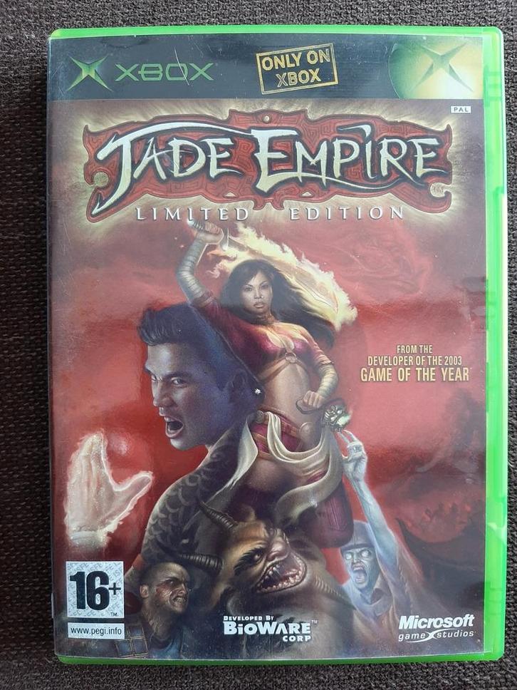 Xbox classic Jade Empire - Limited Edition (compleet), Games en Spelcomputers, Games | Xbox Original, Zo goed als nieuw, Ophalen of Verzenden