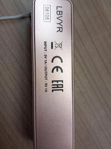 2 powerbanks beschikbaar voor biedingen
