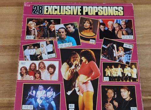 2 x LP exclusieve popsongs, CD & DVD, Vinyles | Pop, Utilisé, Enlèvement ou Envoi