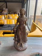 Bronzen beeld S. Bizard, Ophalen, Brons