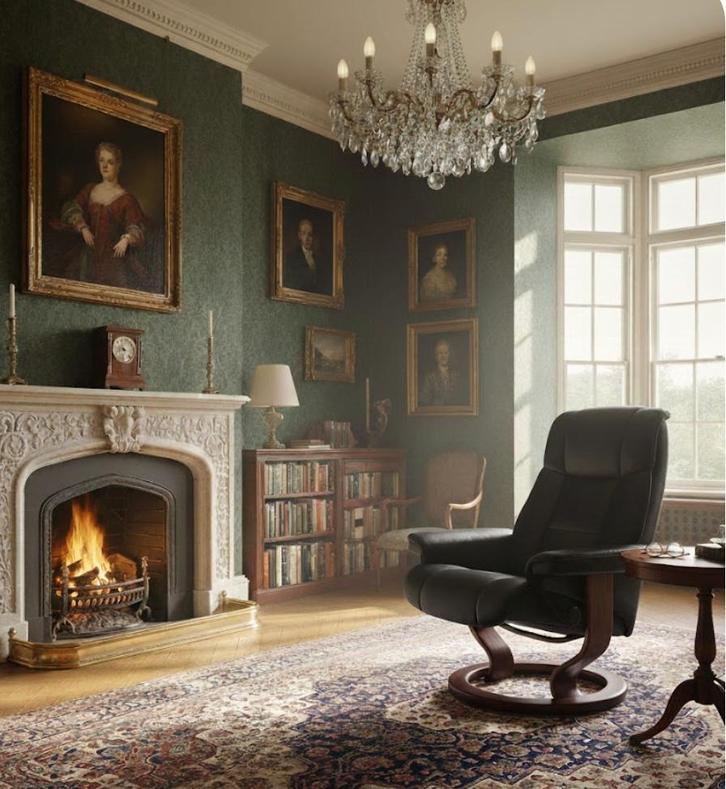 Stressless relax bruin, Maison & Meubles, Fauteuils, Utilisé, Enlèvement