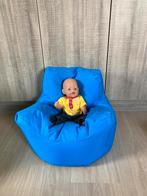 Zitzak - kleutermodel, Maison & Meubles, Sièges-poires, Enlèvement, Utilisé, Bleu, Pouf