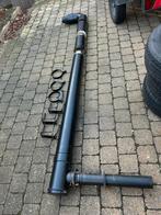 Rookgas afvoer pelletkachel. Compleet 2,50 meter  kachelpijp, Enlèvement, Comme neuf, Poêle à granulés