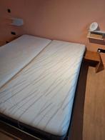 Auping Auronde 180x220, Huis en Inrichting, Slaapkamer | Bedden, Ophalen, Gebruikt, Zwart, Tweepersoons