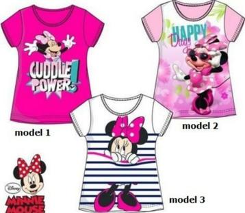 Minnie Mouse T-shirt Roze - Maat 128 - AANBIEDING beschikbaar voor biedingen