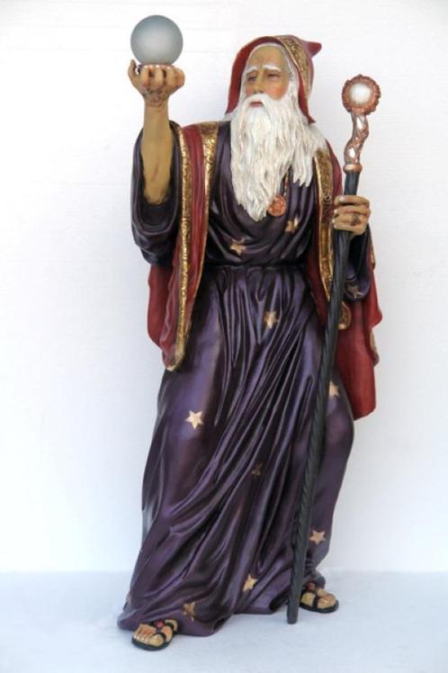 Merlin beeld - Merlijn - 190 cm hoog, Verzamelen, Beelden en Beeldjes, Nieuw, Ophalen