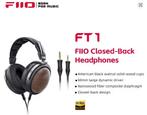 FiiO FT1 — gesloten koptelefoon (bijna nieuwstaat), Ophalen, Zo goed als nieuw, Over oor (circumaural)