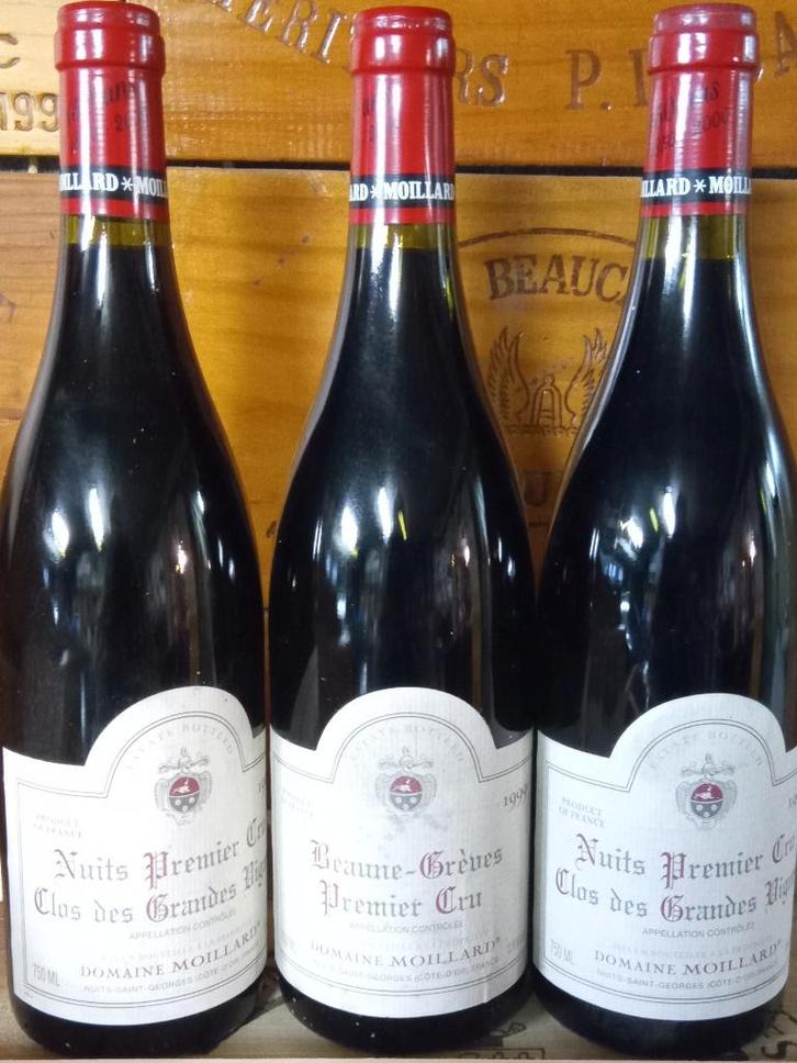 DOMAINE MOILLARD - BEAUNE - NUITS, Collections, Vins, Neuf, Vin rouge, France, Pleine, Enlèvement