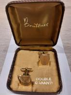 Monchette knopen  Butonex ( goudkleur ), Ophalen of Verzenden, Zo goed als nieuw
