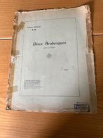 Claude Debussy – Deux Arabesques (piano solo), Gebruikt, Klassiek, Ophalen of Verzenden, Artiest of Componist