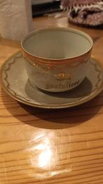 Tasse et soucoupe en porcelaine "RK Bavaria", Antiquités & Art, Enlèvement ou Envoi