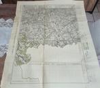 A vendre. Encienne carte géographique. État impeccable., Enlèvement ou Envoi