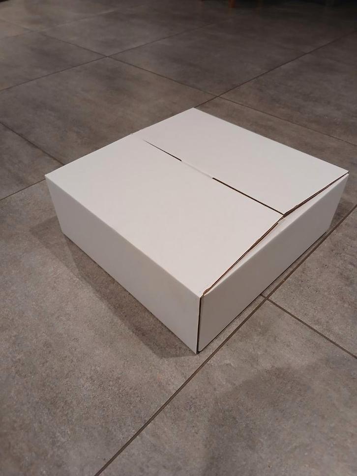 Kartonnen verzenddozen, extra stevig, 39x39x14cm, Doe-het-zelf en Bouw, Kratten en Dozen, Nieuw, Doos, Minder dan 50 cm, Minder dan 35 cm