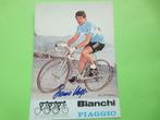 wielerkaart 1980  team bianchi wolfer bruno  signe, Sports & Fitness, Comme neuf, Envoi