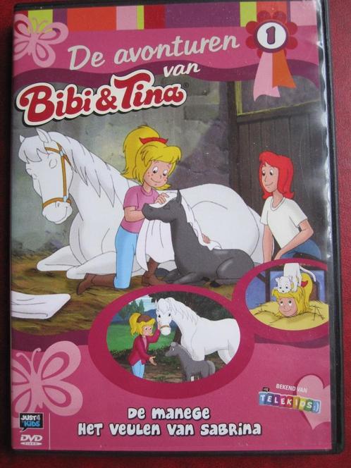De avonturen van Bibi & Tina 1, Cd's en Dvd's, Dvd's | Tekenfilms en Animatie, Zo goed als nieuw, Amerikaans, Tekenfilm, Alle leeftijden