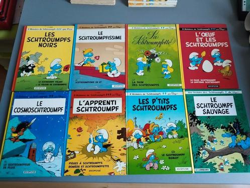 Les Schtroumpfs divers titres Peyo, Livres, BD, Utilisé, Série complète ou Série, Enlèvement ou Envoi