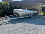 Novurania 460 DL RIB - Hypalon - Yamaha - avec remorque, Sports nautiques & Bateaux, 3 à 6 mètres, Utilisé, Moteur hors-bord, Autres matériaux