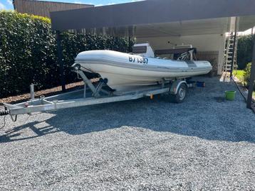 Novurania 460 DL RIB - Hypalon - Yamaha - incl. Trailer beschikbaar voor biedingen