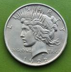 Peace  1  Dollar  1922  Silver, Zilver, Ophalen of Verzenden, Losse munt, Noord-Amerika