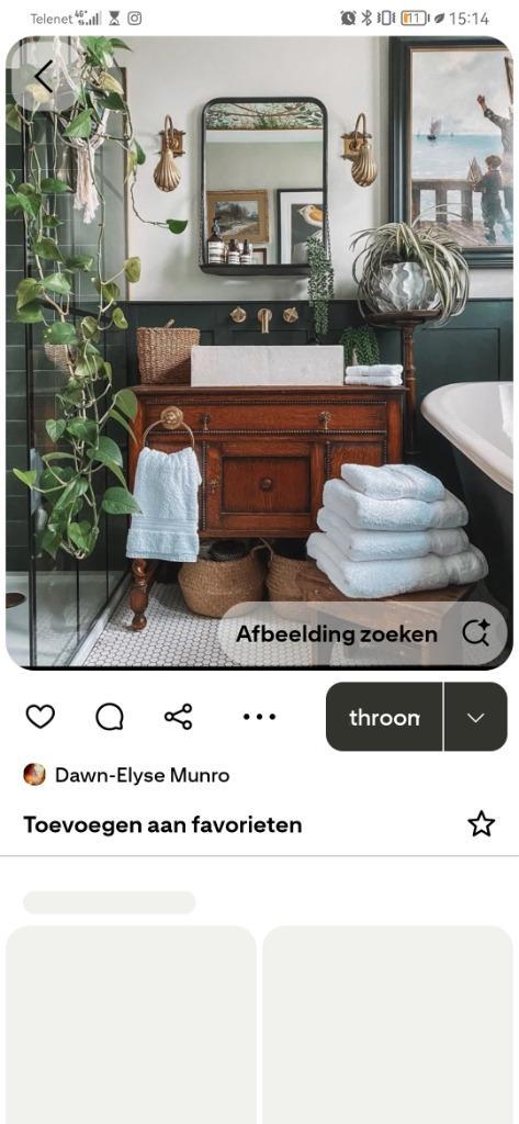 Kast gezocht voor badkamer, Huis en Inrichting, Kasten | Kleerkasten, 150 tot 200 cm, Ophalen