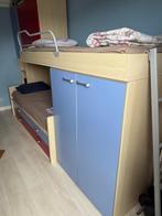 Kinder stapelbed volledig met kasten, Huis en Inrichting, Ophalen, Gebruikt, Tweepersoons, Stapelbed